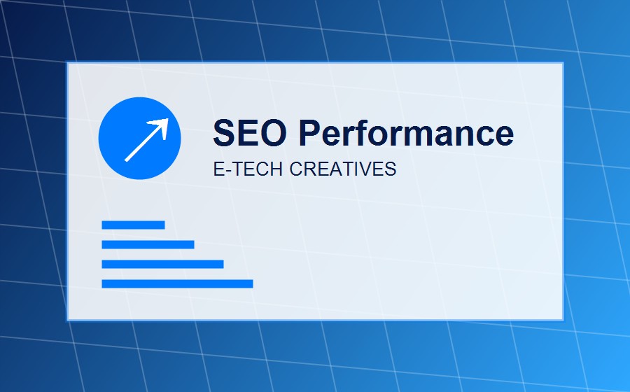 SEO performance analytics visual