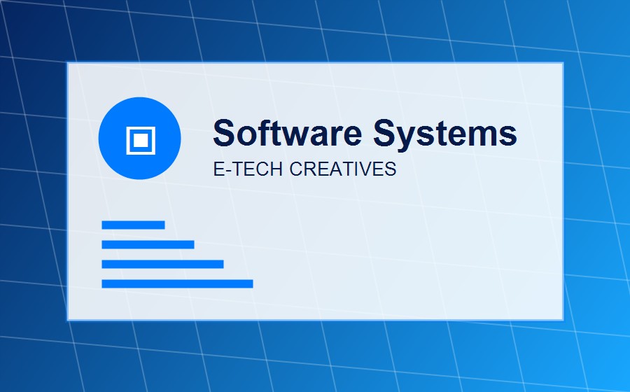 Software dashboard and system interface